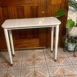 White Wooden Table