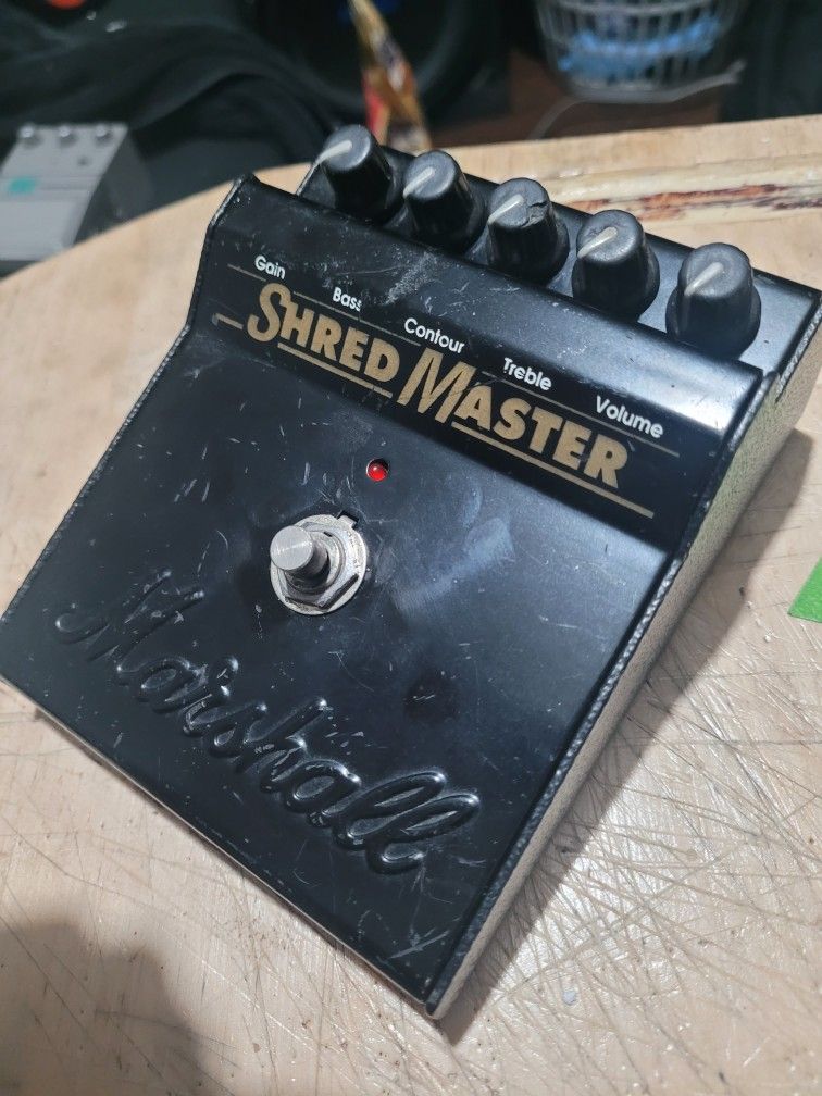 Marshall Shred Master Distortion Pedal – Original ’90s – Classic Brit Tone