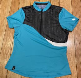 Pearl Izumi cycling jersey shirt Island print size small