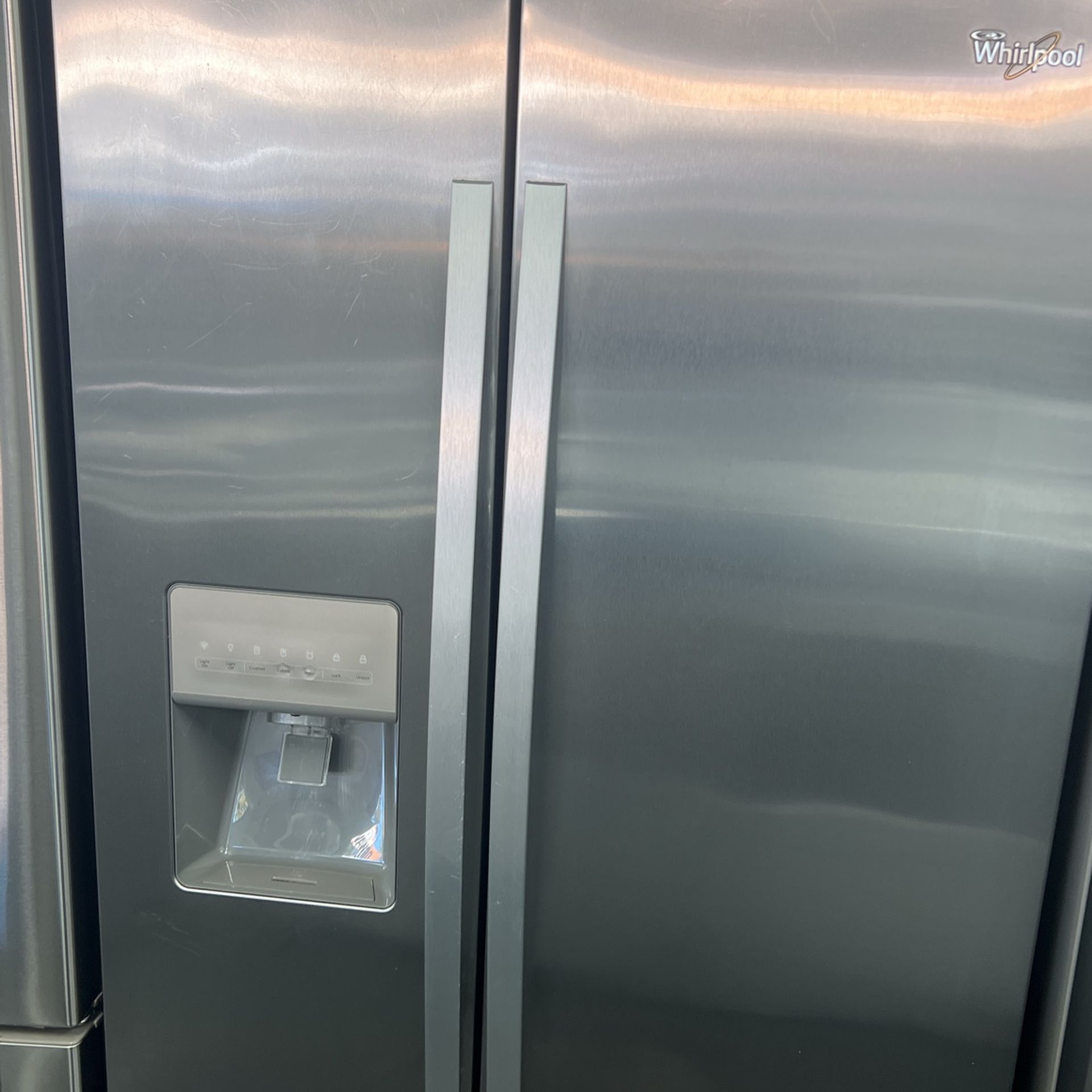 Whirlpool Stainless Steel Side By Side Refrigerator