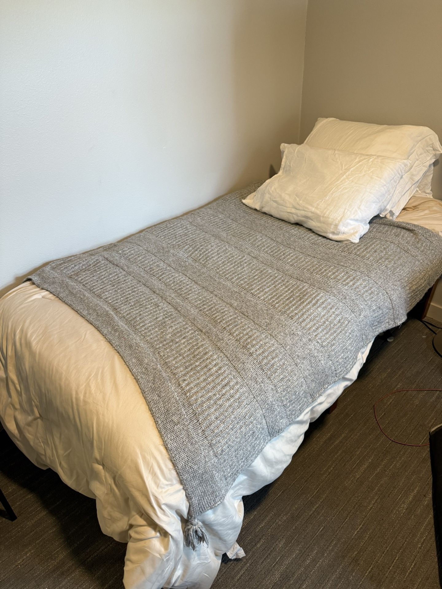 Twin Bed with Mattress