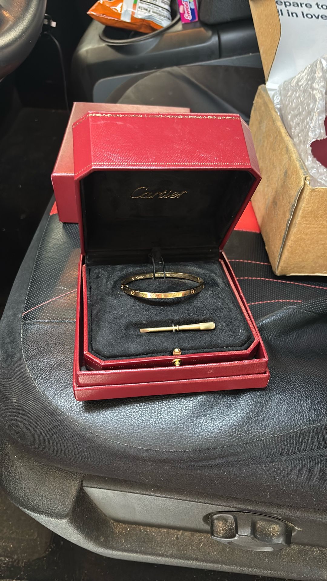 18 K Gold Cartier Bracelet