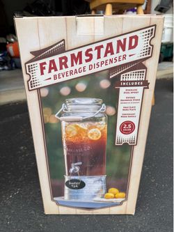 Farmhouse Beverage Dispenser