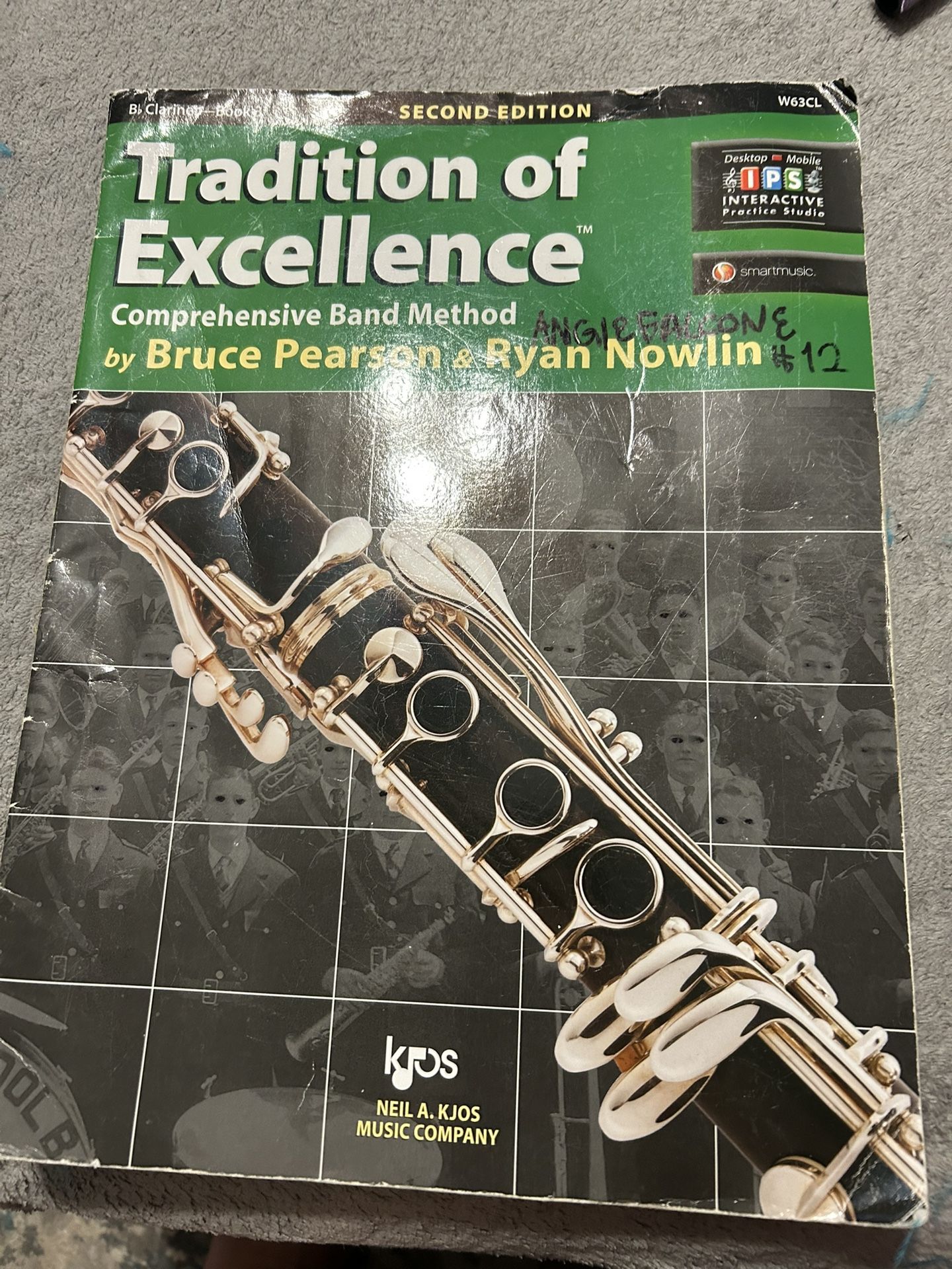 W63CL - Tradition of Excellence Book 3 - Clarinet - Bruce Pearson and Chuck ...