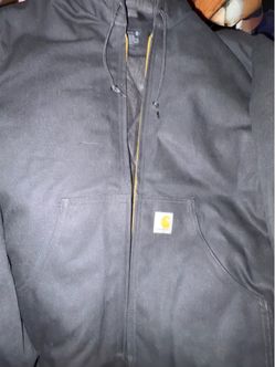 NWT Carhartt J140 BLK Black  Active Jacket (Medium)  MADE IN USA* BUY TODAY FOR $115  Retails @ $129