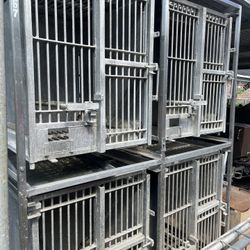 4 Unit Dog Kennel 