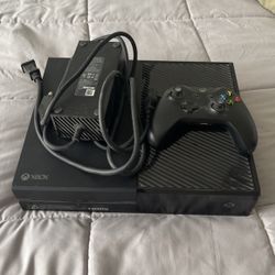 Xbox One With Remote And Cords