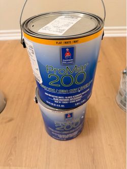 Sherwin-Williams ProMar 200 Interior Paint - Flat & Semi Gloss Gallons