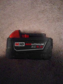 Milwaukee Tool Battery XC 5.0