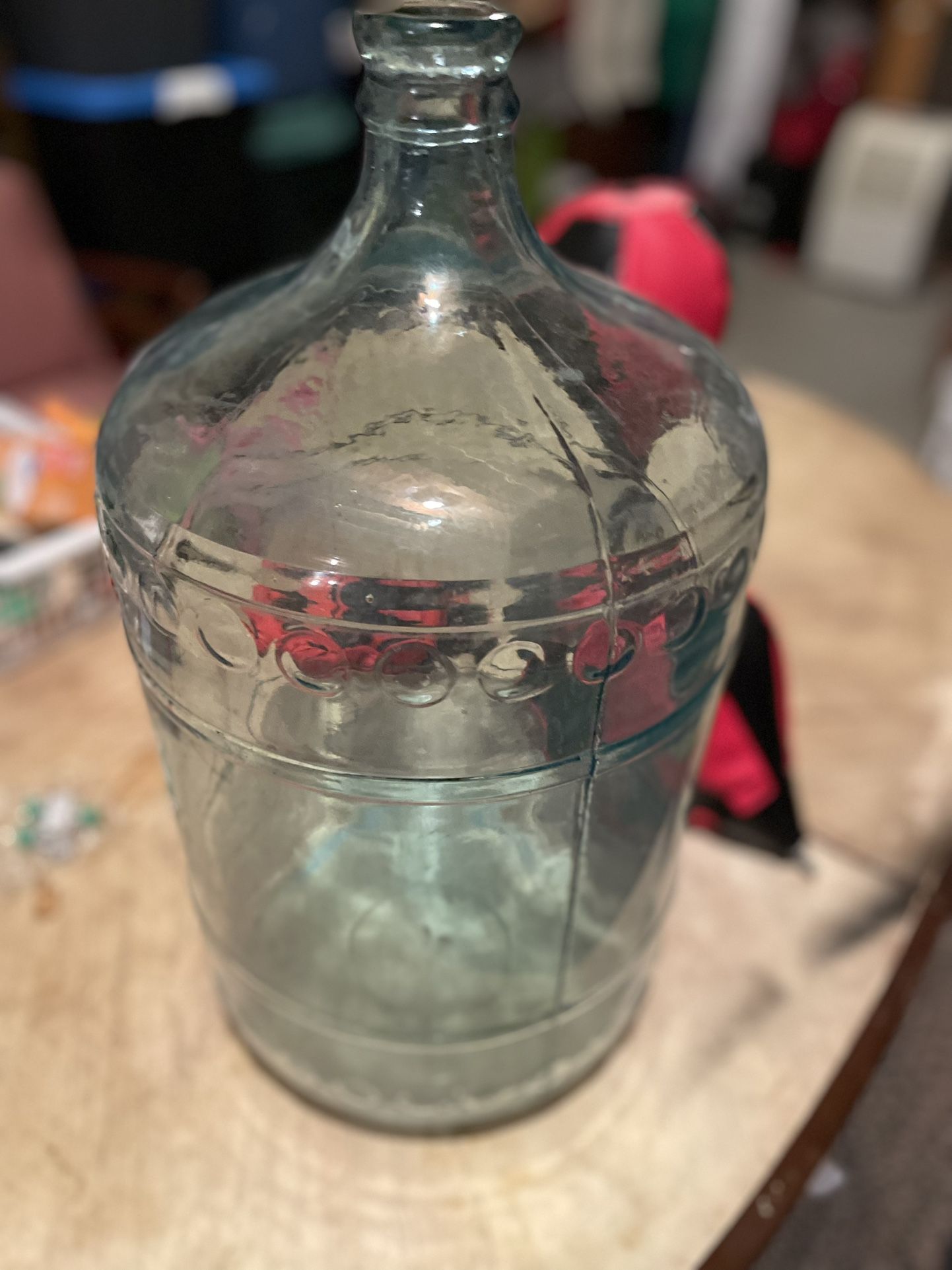 Vintage Glass Water Bottle