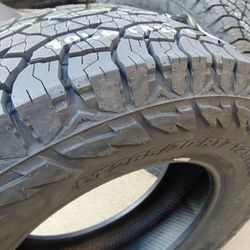 4 New LT 265 70 17 Kumho Road Venture A/T 52 Tires 10PLY Date 2023 