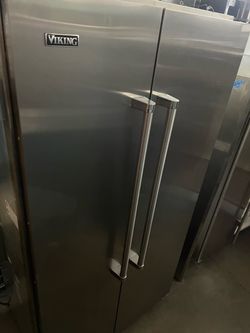 Viking 42” Stainless Steel Side-by-Side Refrigerator