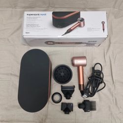 Dyson Supersonic Nural (Rose Gold) - New/Open Box - Full Set LIMTED EDITION