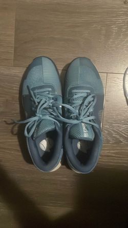 blue Nike Tennis Shoe