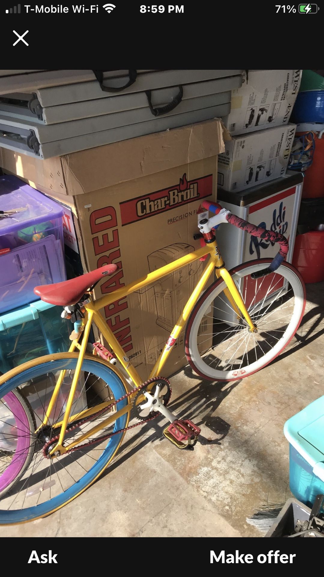 Micargi Fixie Bike •••
