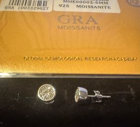 Moissanite Earrings 
