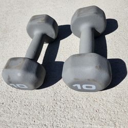 dumbbell - 10 lbs
2 pcs
all for $10