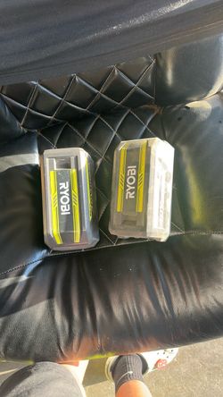 2 40volt ryobi battery