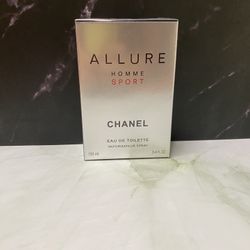 Chanel Allure Homme Sport Eau De Toilette 3.4 oz 100 ml Men's Spray