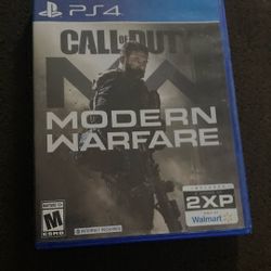PS4 Call Of Duty Modern Warfare Good Condition Good Game 