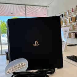 Sony Playstation 4 Pro 1TB  - 90 Day Warranty - Payments Available With $1 Down 