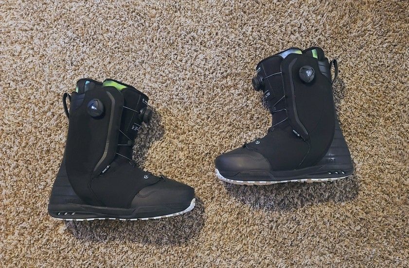 Like New RIDE "Lasso"Dual BOA Snowboard Boots sz 11.5