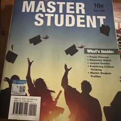 Master Student Book