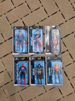 DC McFarlane Toys 7" figures, NEW!