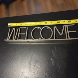 Welcome Sign 