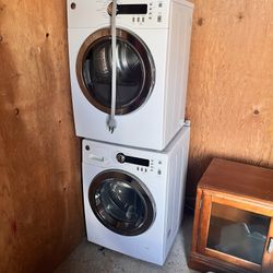 Washer and dryer