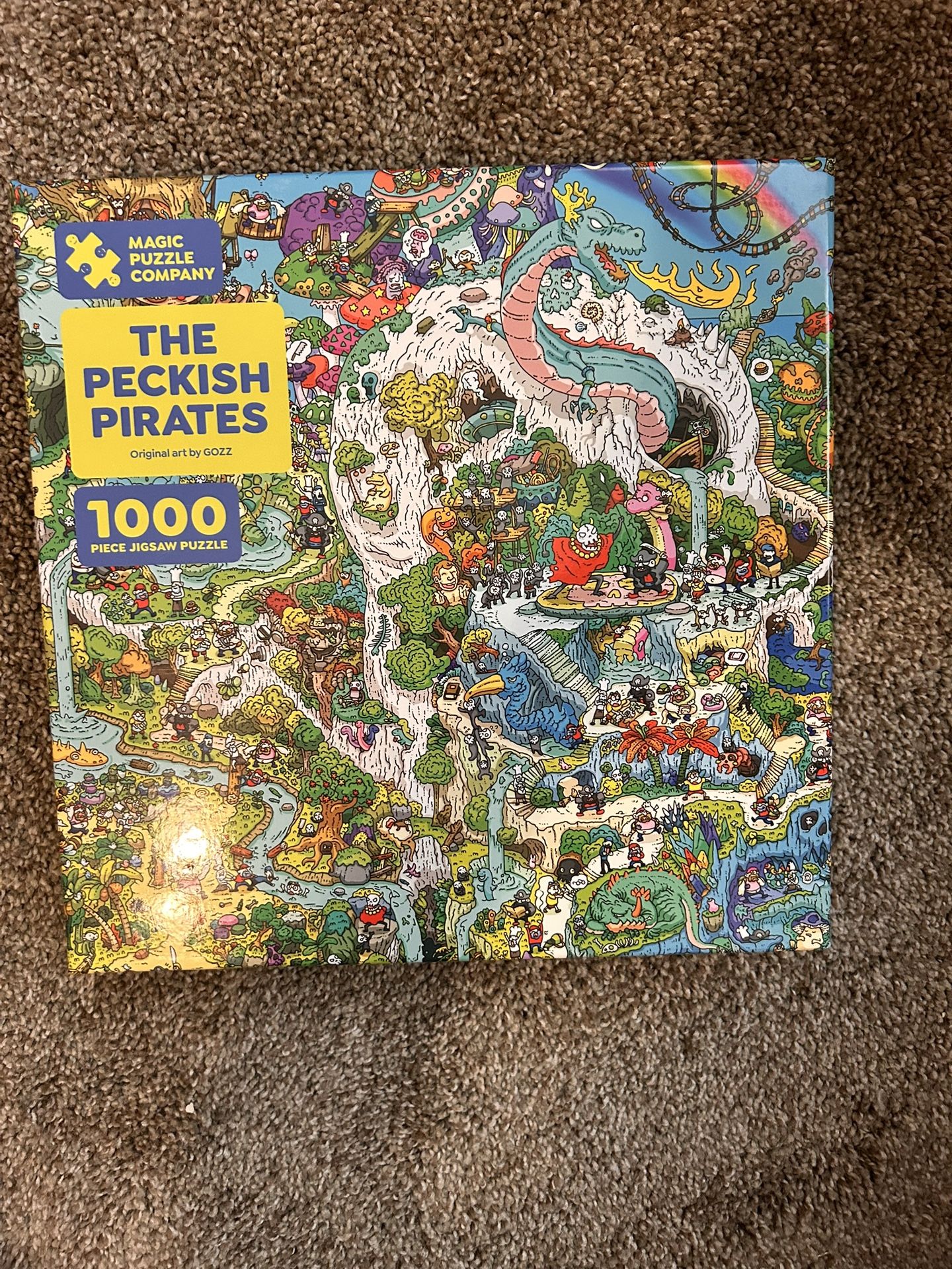 Magic Puzzle Company - The Peckish Pirates - 1000 Piece Puzzle