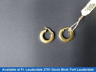 Bangle Earring - Yellow Gold 14k (.585) 6.7 grams