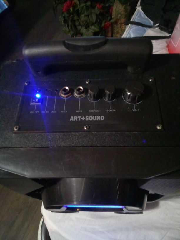 ART+SOUND BLUETOOTH SPEAKER W/ MICROPHONE