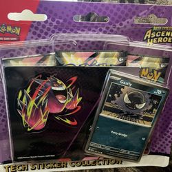 ASCENDED HEROES TECH STICKER COLLECTION GASTLY