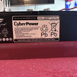 CyberPower Battery For Backup 