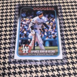 2024 Topps Dodgers Shohei Ohtani US-123 Baseball Card 