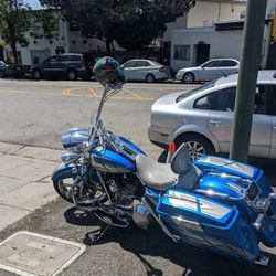 Blue, Motorcycle 