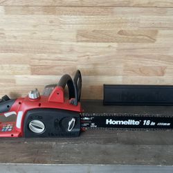Homelite 16 in. 12 Amp Electric Chainsaw