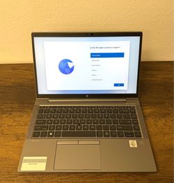 14" HP ZBook G7*32GB RAM*512GB SSD*1.8Ghz Intel Core i7