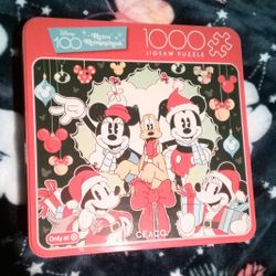Mickey Pluto Minnie Mouse 2023 Puzzle Disney 100