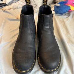 Doc Martin Black Leather Chelsea Boot