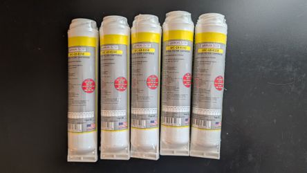 5 Water filters - NEW - Under Sink - FQK1K