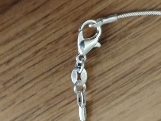 Sterling silver chain marked 925