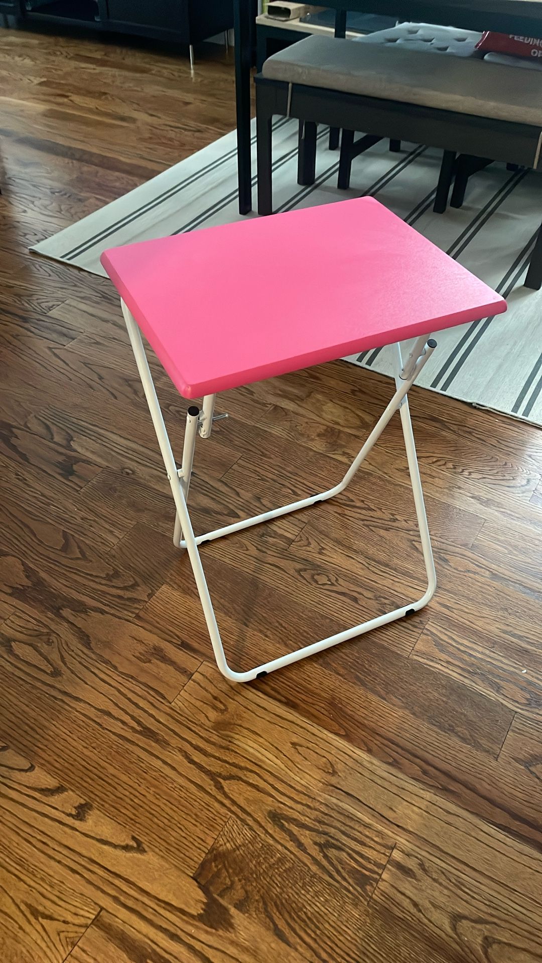 Pink Foldable Table