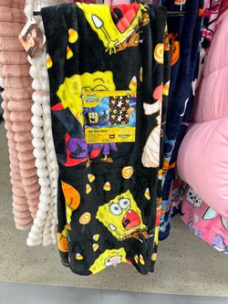 Spongebob Halloween Blanket
