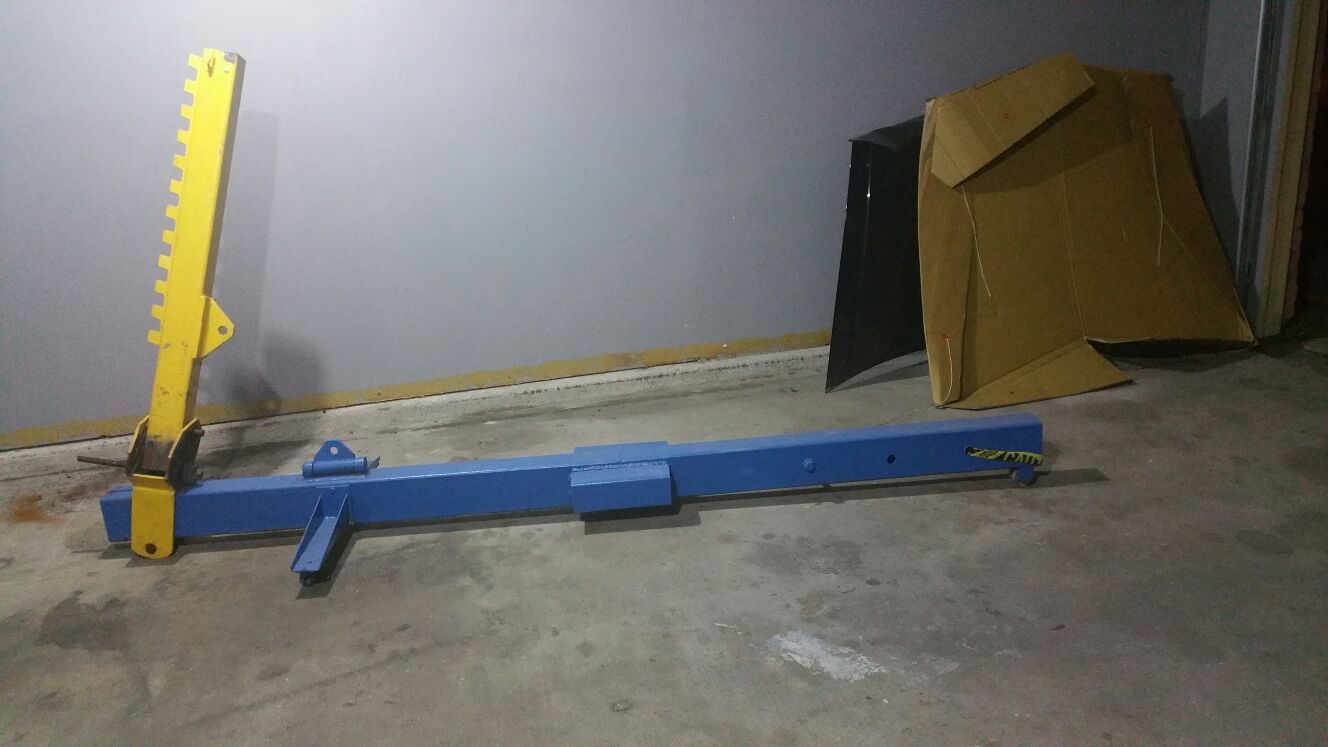 L Dozer Auto Body Frame Puller - Frame Machine