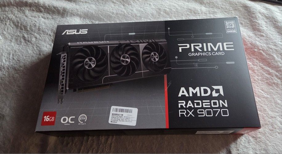 ASUS PRIME RX 9070 OC 16GB