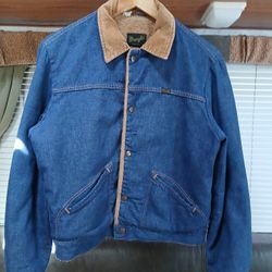 Vintage Wrangler Denim Sherpa Jacket 