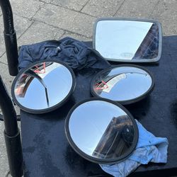 Vintage Spot Mirror For Semi Or Box Truck 