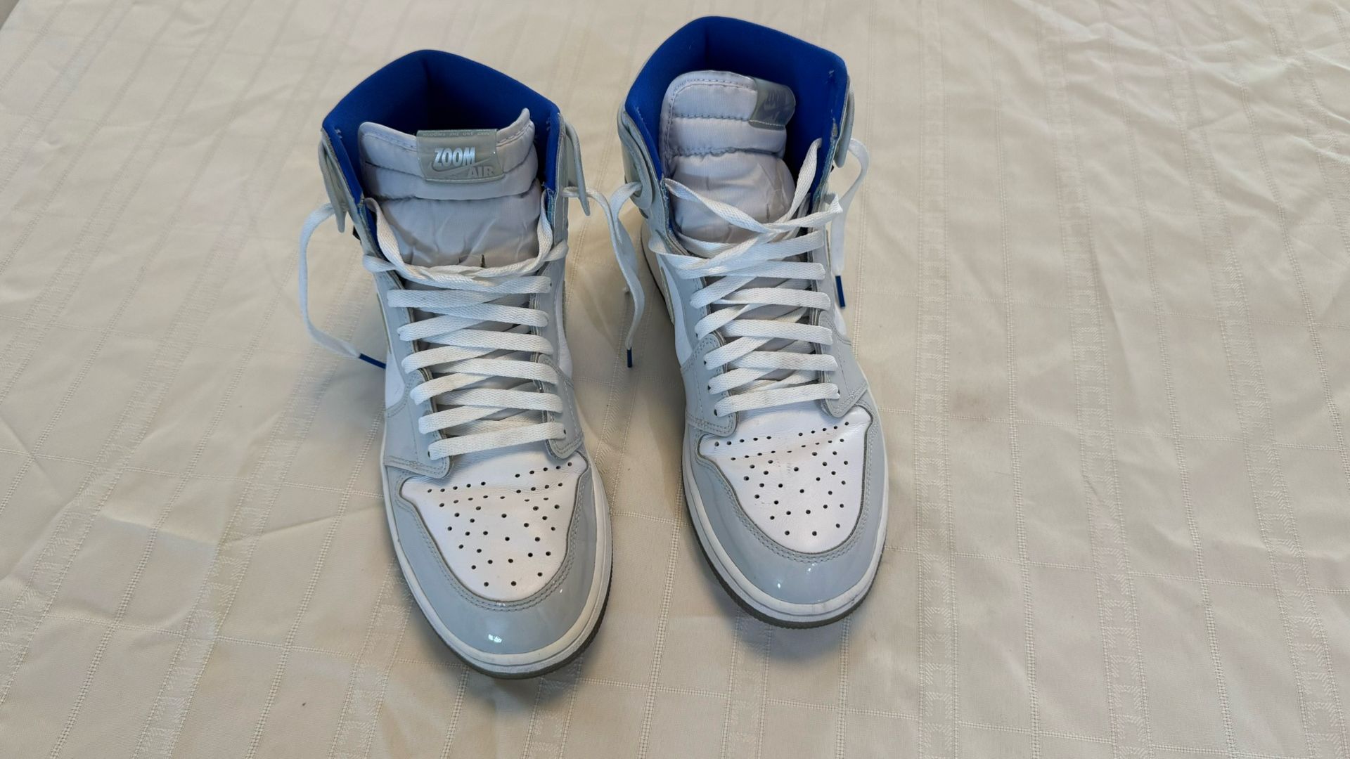 Nike Air Jordan 1 Zoom High Racer Blue Size 12